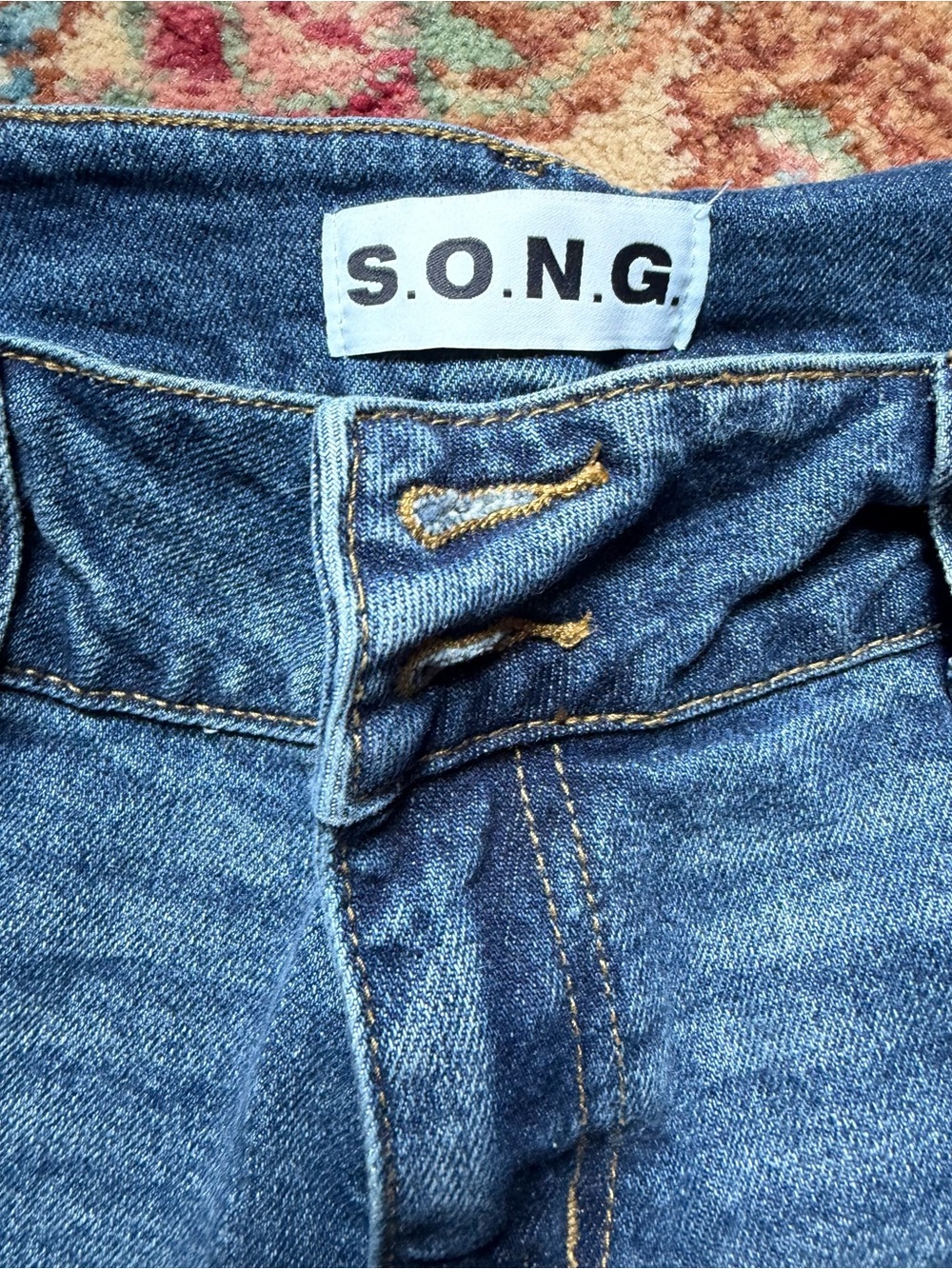 Womens Blue Denim Jeans